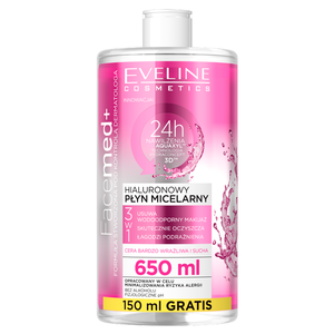 Facemed+  Hialuronowy płyn micelarny 3w1