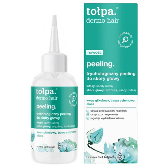  TOŁPA  dermo hair peeling. trychologiczny peeling do skóry głowy, 100 ml