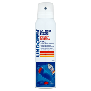 Undofen Active Spray für Füße und Schuhe 4 in 1 150 ml