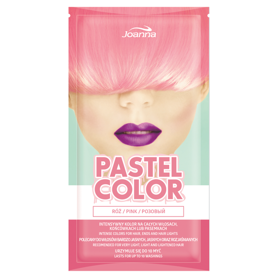 Joanna Pastellfarbe für Haare rosa 35 g