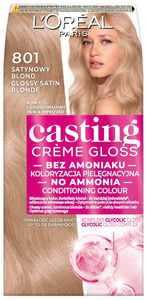 L'Oreal Paris Casting Creme Gloss Hair Dye 801 Satin Blonde