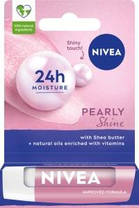 Nivea Pearly Shine Pielęgnująca pomadka do ust 5,5 ml
