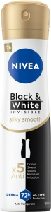 Nivea Black&White Invisible Silky Smooth Antiperspirant Spray 150 ml