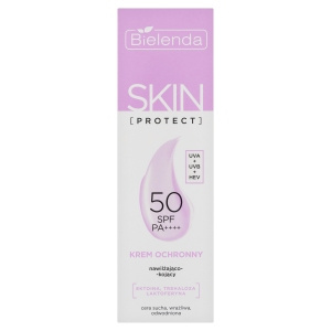 Bielenda Skin Protect Schützende, feuchtigkeitsspendende und beruhigende Creme LSF 50 40 ml