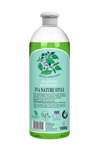 Shampoo für normales und fettiges Haar Eva Natura Birke 1 l