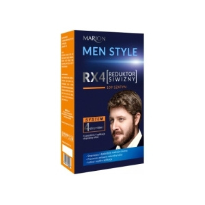Marion Men Style RX4 109 Szatyn 4 stopniowy reduktor siwizny 4 x 15ml