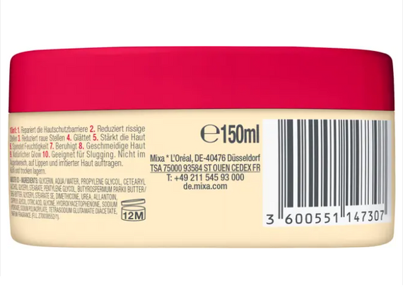 Mixa 10-in1 CICA Repair+ Body Balm – Regeneration and Moisture