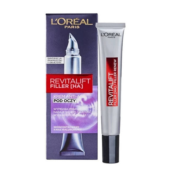 L'Oréal Paris Revitalift Filler HA Anti Age Augencreme 15 ml