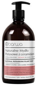 BARWA – Mydło potasowe z ceramidami kojące 480 ml