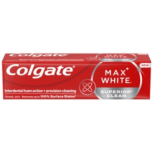 Colgate Max White Superior Clean toothpaste 75 ml