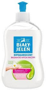 Biały Jeleń Hipoalergiczny balsam do mycia naczyń 500 ml