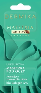 Dermika Maestria Augenmaske 3x 1.5ml zur Reduzierung von Falten und dunklen Augenringen