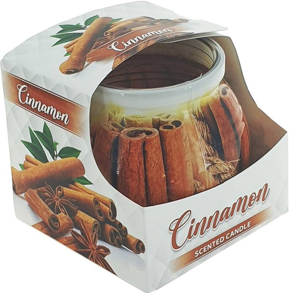 ŚWIECA MIRAL BK POWLEKANA CYNAMON / CINNAMON