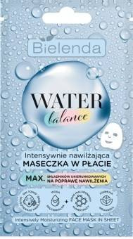 Bielenda Water Balance Intensywnie nawilżająca maseczka w płacie