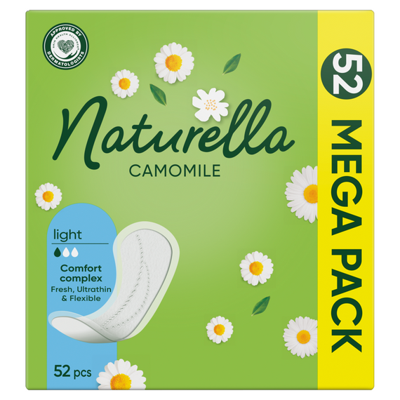 Naturella Light Camomile Panty Liners x52