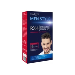 Marion Men Style RX4 4 stopniowy reduktor siwizny 107 Brunet 4x15ml