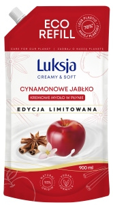 Luksja Creamy & Soft Cremige Flüssigseife Zimt Apfel 900 ml