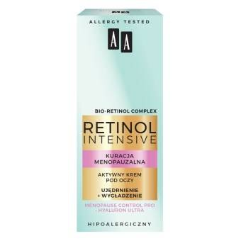 AA Retinol Intensive Menopause Treatment active eye cream firming + smoothing 15 ml