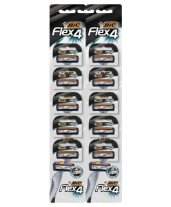 BIC Flex nano tech maszynka do golenia 4 ostrza 10 szt