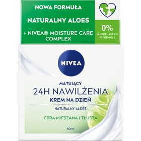 Nivea 24H Moisturizing Mattifying Day Cream for Oily and Combination Skin 50 ml