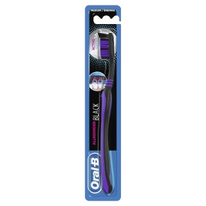  Oral-B Allrounder Black Manual Toothbrush