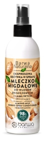 Barwa Odżywka Mleczko Migdałowe w sprayu Barwa Naturalna 200 ml