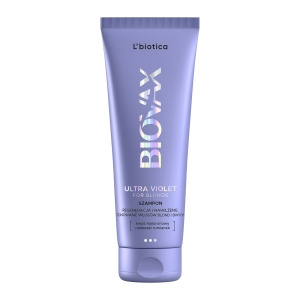 Biovax Ultra Violet Intensiv regenerierendes Tönungsshampoo für blondes und graues Haar 200 ml