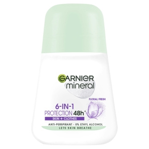 Garnier Mineral 6-in1 Protection Floral Fresh Antiperspirant 50 ml