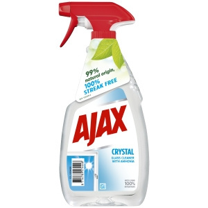 Ajax Crystal Fensterreiniger mit Unterlegscheibe 500 ml