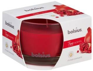 TRUE SCENTS SWIECA ZAPACHOWA SZKLO 63/90 POMEGRANATE