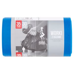 Anna Zaradna Garbage bags with handles 35 30 pieces