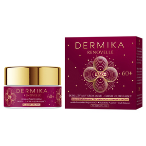 Dermika Renovelle Ekskluzywny krem multi-eliksir ujędrniający na dzień i na noc 60+ 50 ml