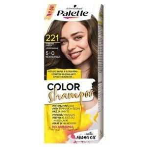 Palette Color Shampoo Hair coloring shampoo 221 (5-0) medium brown