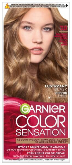 Garnier Color Sensation Permanent Coloring Cream 7.0 delicately opalescent blonde