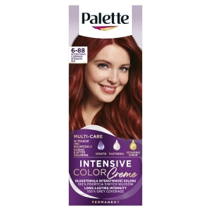 Palette Intensive Color Creme 6-88 (RI5) – intensywna czerwień | Trwała farba do włosów