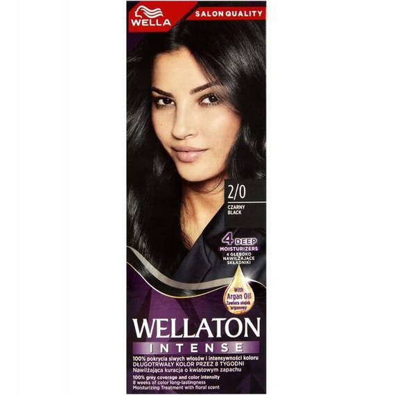 Wella Wellaton Intensiv färbende Creme schwarz 2/0