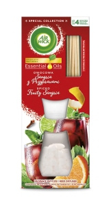 Air Wick Essential Oils Duftende Frucht-Sangria-Sticks mit Gewürzen, 25 ml