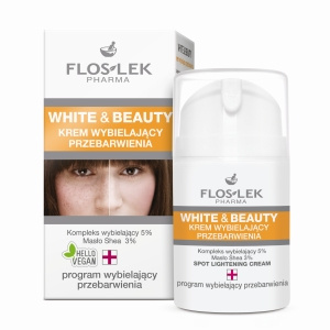 WHITE & BEAUTY® Krem wybielający przebarwienia 50 ml - Floslek