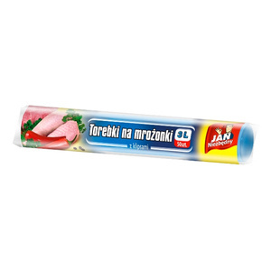 Jan Niezbędny Beutel für Tiefkühlkost, 3 l, 50 Stück