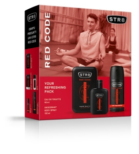 STR8 Red Code Cosmetics Set