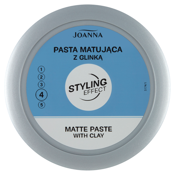 Joanna Styling Effect Mattierende Paste mit Ton 100 g