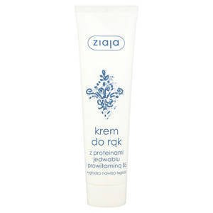 Ziaja Krem do rąk z proteinami jedwabiu i prowitaminą B5 100 ml