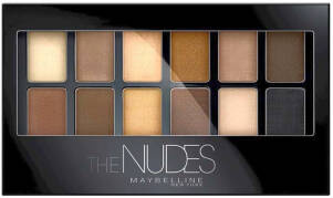 Maybelline The Nudes Eyeshadow Palette paleta 12 cieni do powiek 9.6g