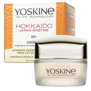 YOSKINE Hokkaido Japan-Enzyme Krem do twarzy na dzień i noc 55+ z enzymem z dyni 50ml.