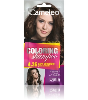 Delia Cameleo szamponetka 4.36 gorzka czekolada / dark chocolate