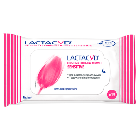 Lactacyd Sensitive Intimhygienetücher 15 Stück