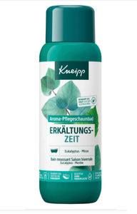 KNEIPP Erkaltungs Zeit pianka do kąpieli eukaliptus mięta 400 ml