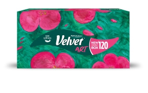 Velvet Art Chusteczki uniwersalne 3 warstwy 120 sztuk