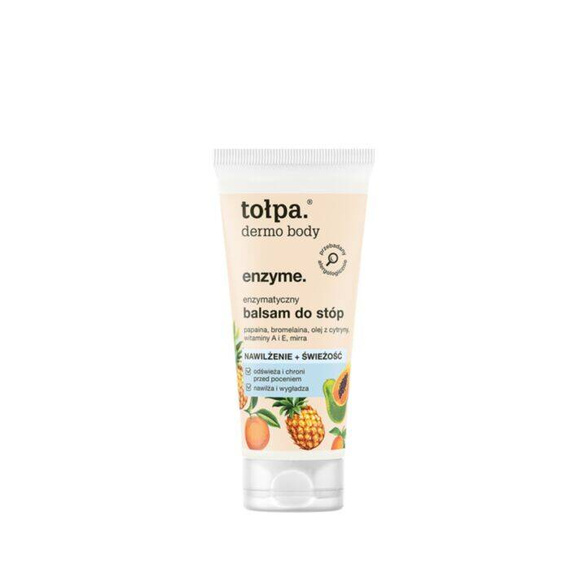 tołpa dermo body enzyme. enzymatyczny balsam do stóp, 60 ml