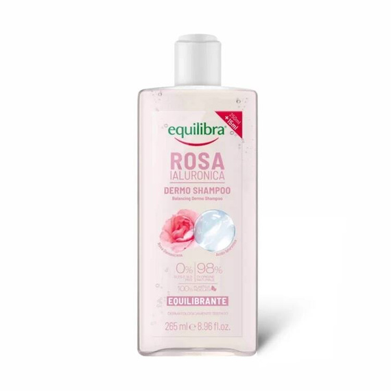 equilibra Ausgleichendes Shampoo Rose und Hyaluronsäure 265 ml